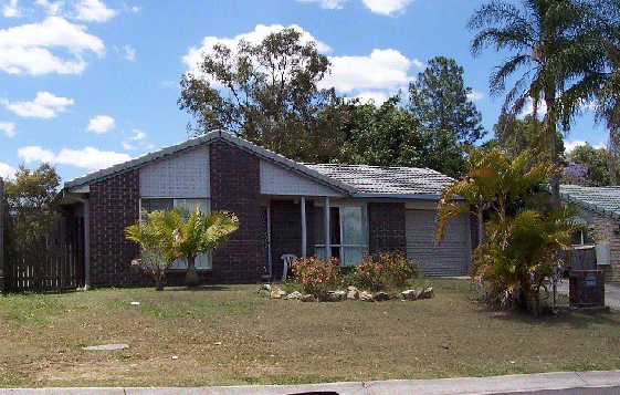 Looking North East from the street